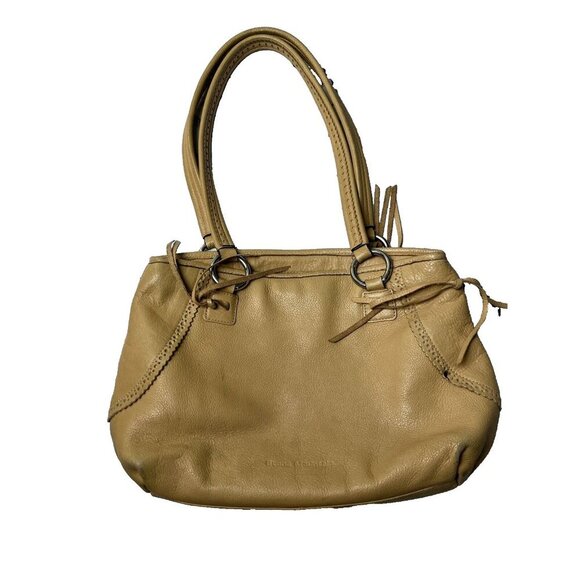 Stone Mountain Womens Pebbled Leather Hobo Bag Boho Western Braided Double Strap - Picture 1 of 8